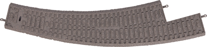 Piko 55477 - H0 - Gleisbettung lose für Bogenweiche links R3